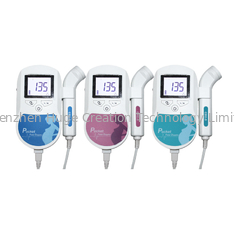 China Ultrasound Equipment Pocket Fetal Doppler Built In Speaker Color Display supplier