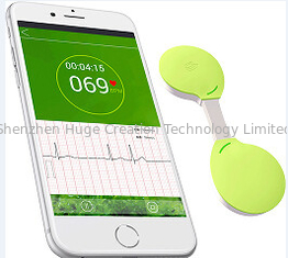 China Single channel Mobile Ultrasound Machine mini bluetooth ECG holter with android 4.0 and IOS systerms supplier